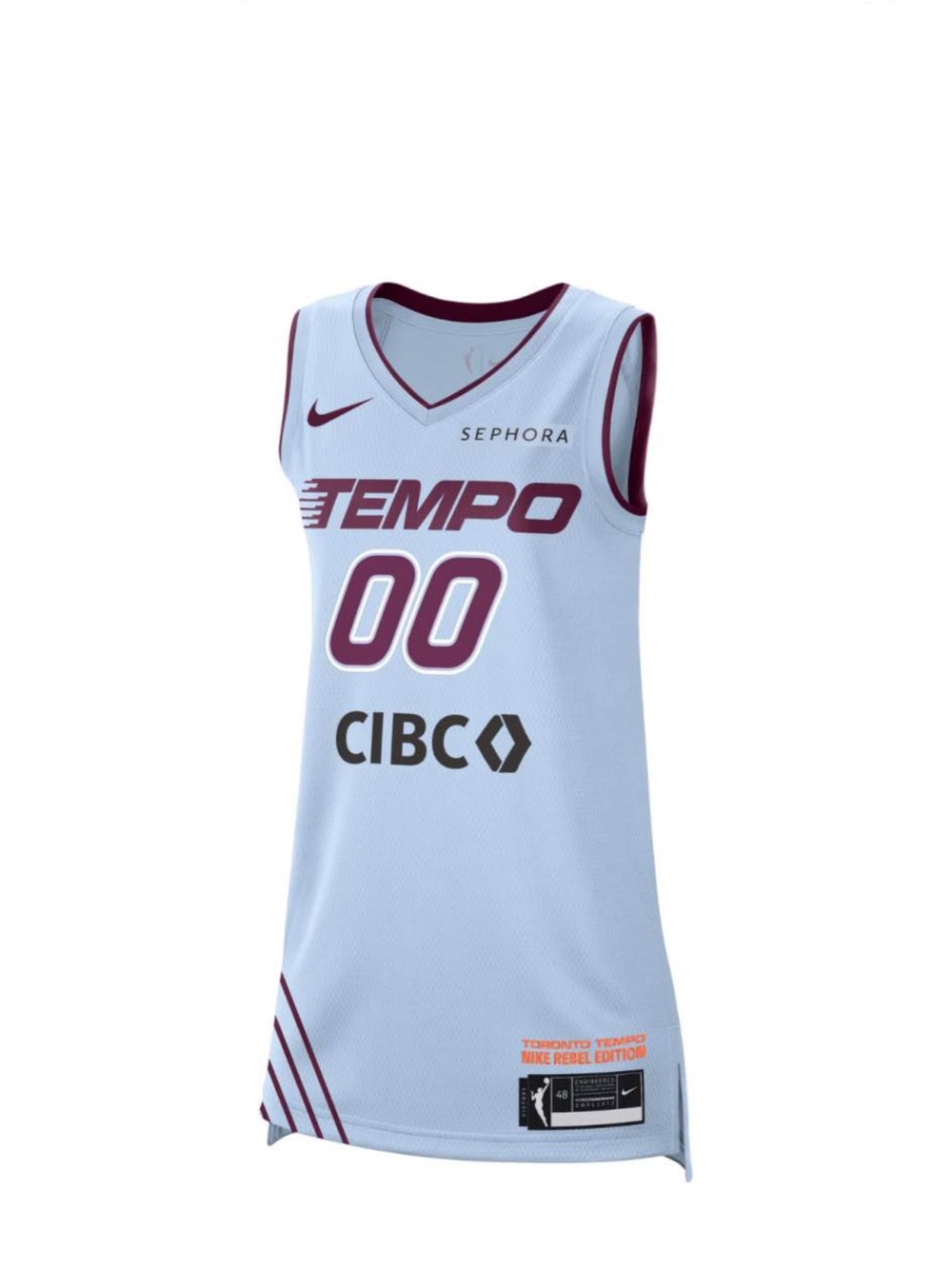 Nike x Toronto Tempo Light Blue Mabrey 03 Jersey